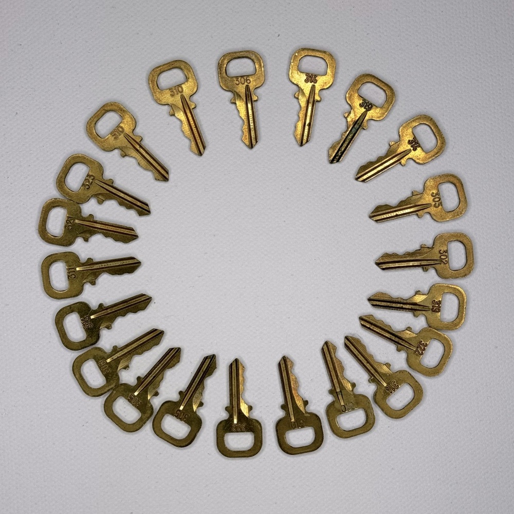Louis Vuitton Spare Keys Only (NO LOCK)